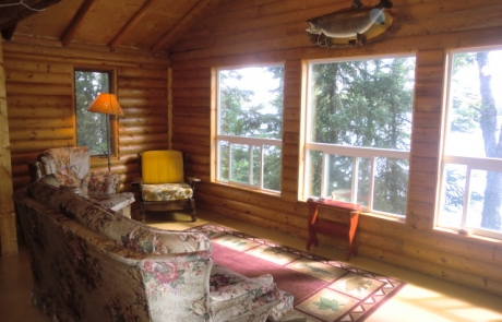 Birch Lake Lodge - Cabin #10 Living Room